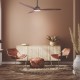 Laeventilaator LED valgustusega ja puldiga FANKVBR40G, Ф132, DC40W | Laeventilaatorid | Ventilaatorid |