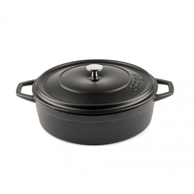 Madal malmpott Hosse, Black Onyx, Ф26 - Malmpott