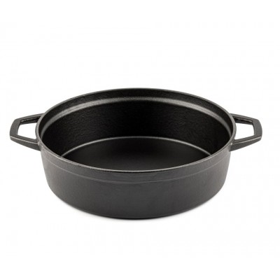 Madal malmpott Hosse, Black Onyx, Ф28 - Malmpott