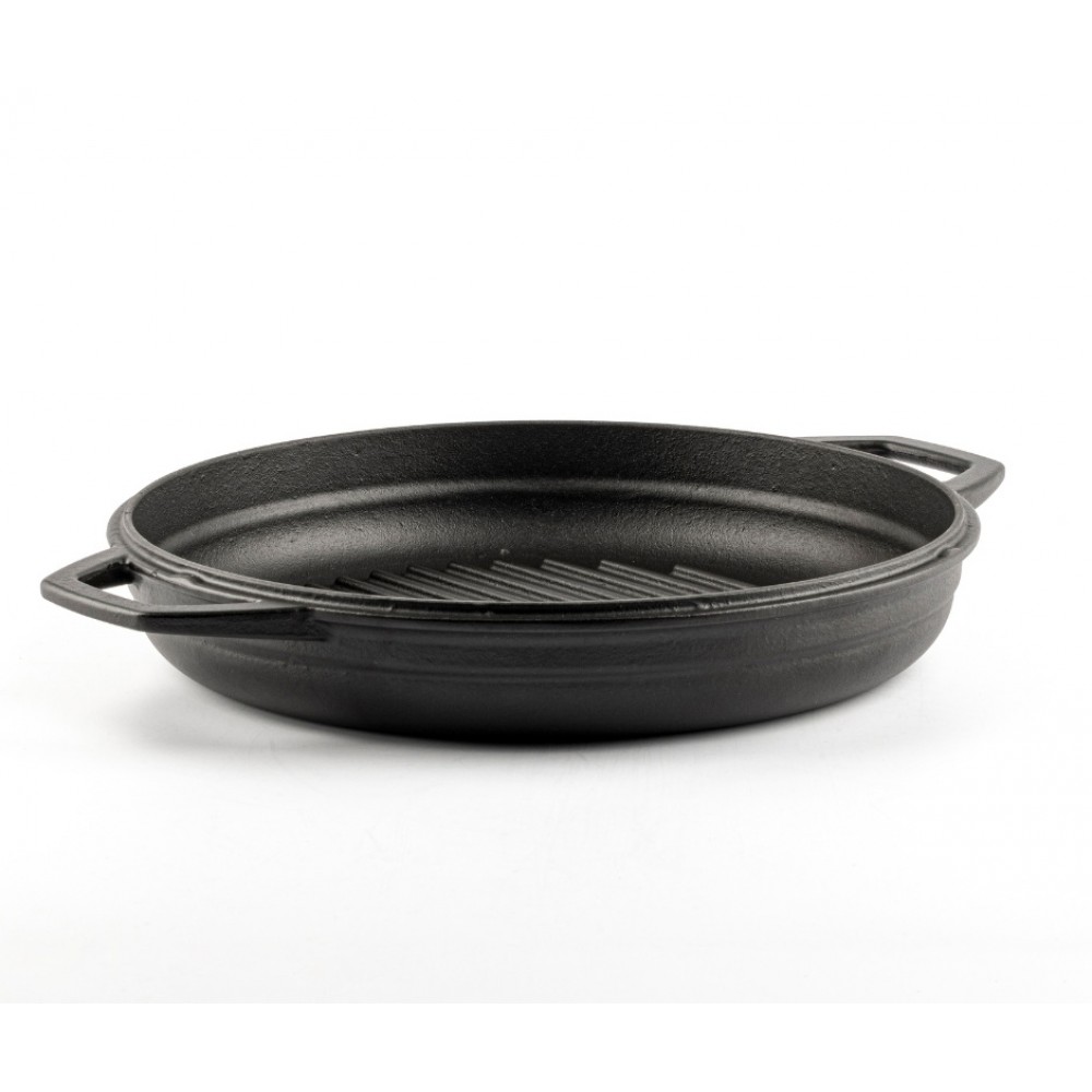 Emailitud malmist grillpann Hosse, Black Onyx, Ф22cm