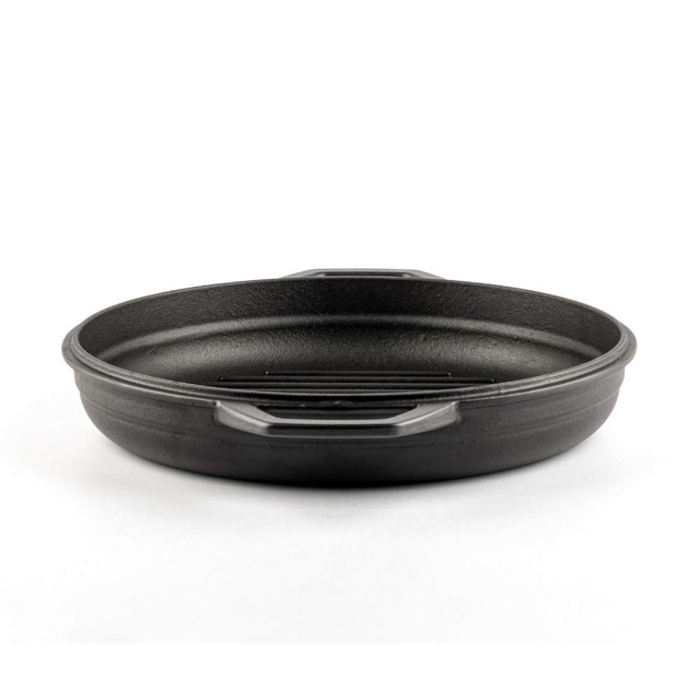 Emailitud malmist grillpann Hosse, Black Onyx, Ф22cm | Lame malmpann | Malmpann |