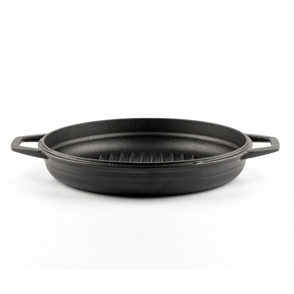 Emailitud malmist grillpann Hosse, Black Onyx, Ф22cm | Lame malmpann | Malmpann |
