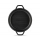 Emailitud malmist grillpann Hosse, Black Onyx, Ф22cm | Lame malmpann | Malmpann |
