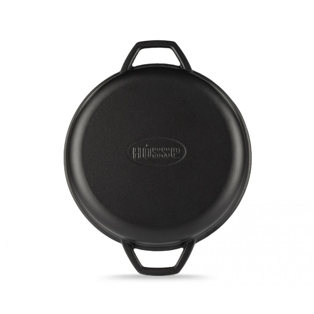 Emailitud malmist grillpann Hosse, Black Onyx, Ф22cm | Lame malmpann | Malmpann |