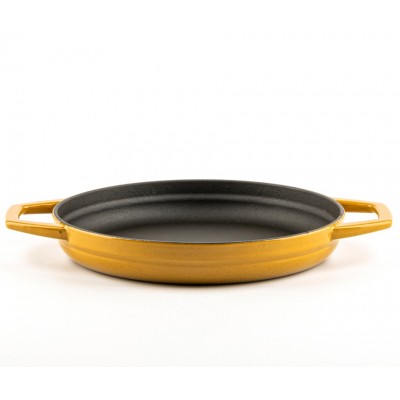 Emailitud kahe sangaga malmpann Hosse, Dijon, Ф22cm - Lame malmpann