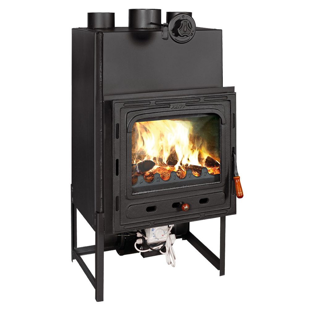 Puuküttega kamin Prity CMF, 15 kW |  |  |