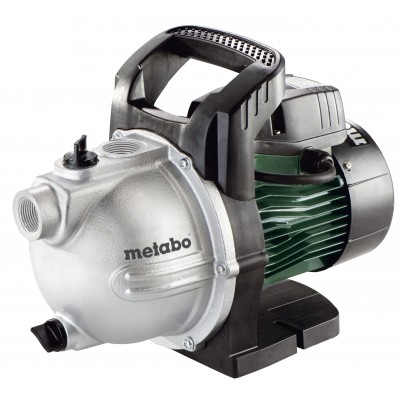 Aiapump puhta vee jaoks Metabo P 2000 G, 1", võimsus 450 W, vooluhulk 2000 l/h, tõstekõrgus 30 m - Veepump