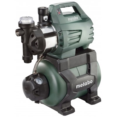 Ühefaasiline hüdrofoorveepump METABO HWWI 4500/25 Inox, võimsus 1300 W, vooluhulk 4500 l/h, tõstekõrgus 48 m, paagi maht 24 L - Veepump