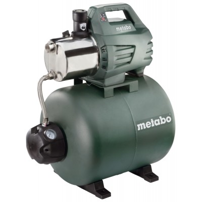 Ühefaasiline hüdrofoorveepump METABO HWW 6000/50 INOX, võimsus 1300 W, vooluhulk 6000 l/h, tõstekõrgus 55 m, paagi maht 50 L - Veepump