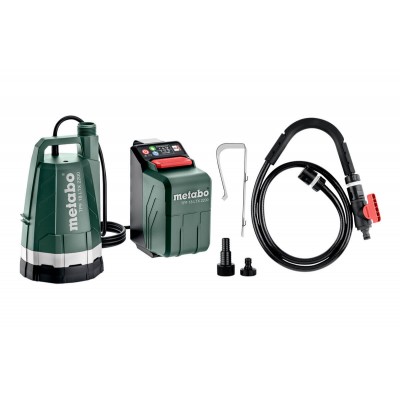 Juhtmeta universaalpump METABO TPF 18 LTX 2200 SOLO, 1", 18V, voolukiirus 2200 l/h, rõhk 2,2 bar - Veepump