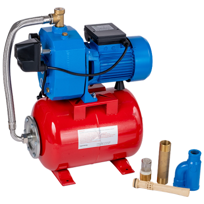 Injektorhüdrofoorpump Gmax AUTOJET DP505 – vooluhulk 1,8 m³/h, võimsus 1,1 kW, tõstekõrgus 80 m - Veepump