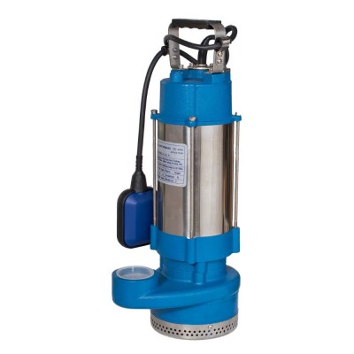 Drenaažipump Electromash QDX 6 – võimsus 1,1 kW, vooluhulk 15 300 l/h, tõstekõrgus 30 m, ühefaasiline, välise ujuki ja roostevabast terasest korpusega - Veepump