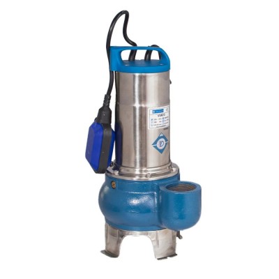 Drenaažipump Electromash VXM 12 – 2″, võimsus 0,75 kW, vooluhulk 21 000 l/h, tõstekõrgus 11,4 m, väljalaskeava 2″, välise ujuki ja roostevabast terasest korpusega - Veepump