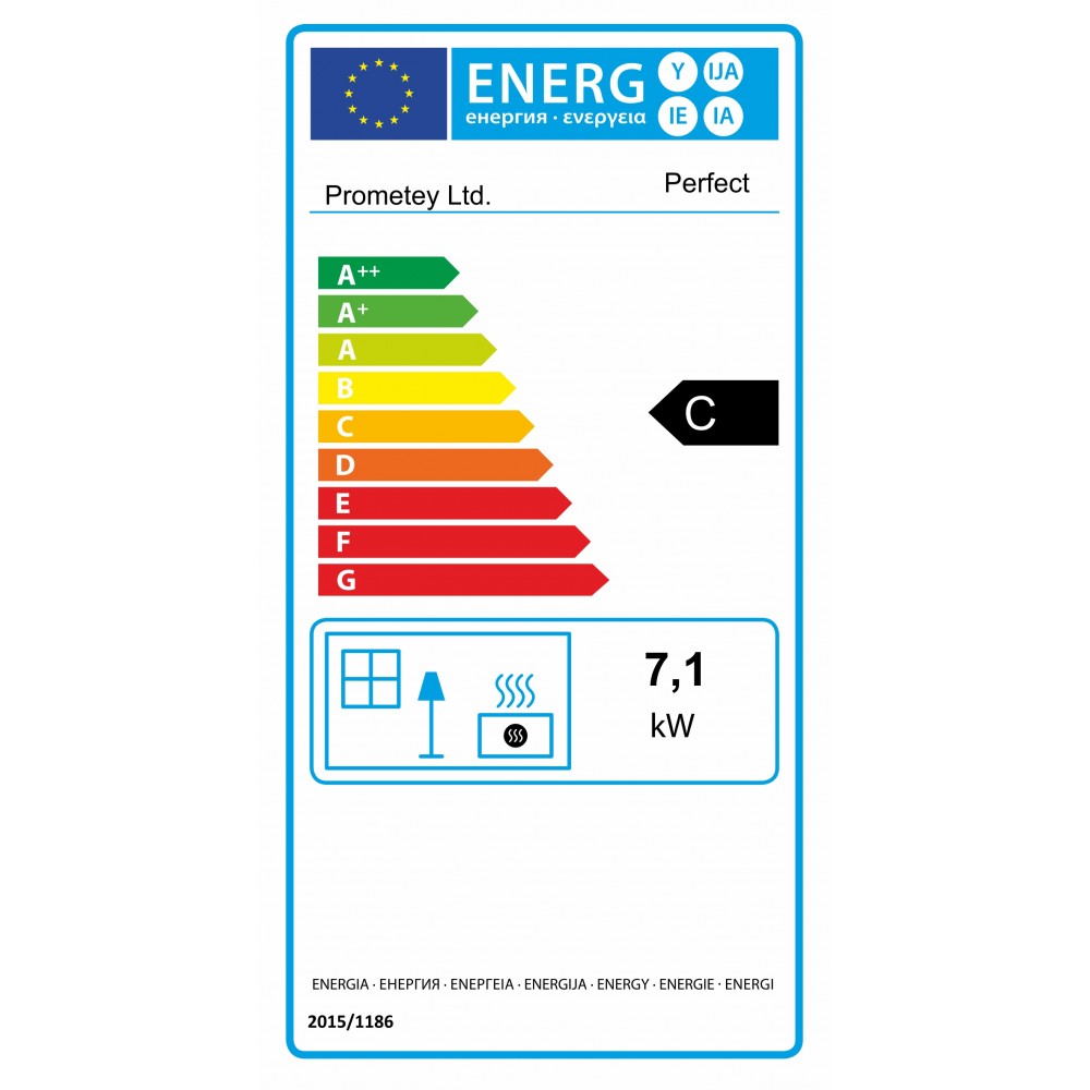 Puuküttega pliit Prometey Perfect, 7kW | Puuküttega pliidid |  |
