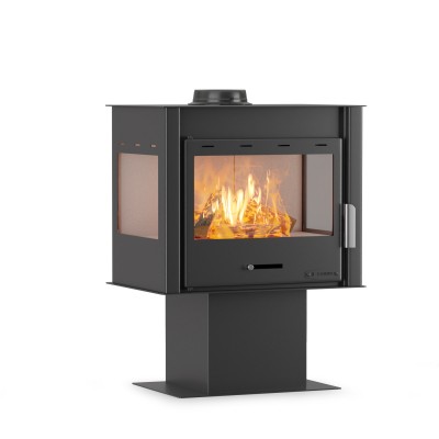 Kaminpliit / puupliit Velmora Fire ATS 100 3SIDE, 12.19kW - Kaminpliidid / Puupliidid