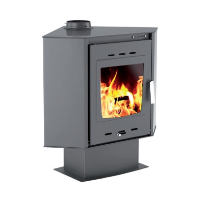 Kaminpliit / puupliit Velmora Fire ATS 100 CORNER, 14.11kW - Kaminpliidid / Puupliidid