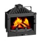 Kaminasüdamik UNIFLAM 700 STANDARD ECO koos klapiga ja õhuvarustusega, 10 kW | Kaminasüdamik | Kaminad |