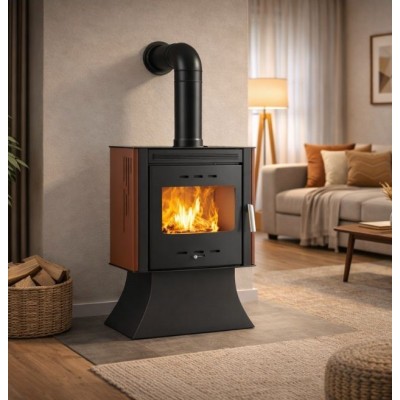 Kaminpliit / puupliit Velmora Fire ATS 100 AERO, 15.39kW - Kaminpliidid / Puupliidid