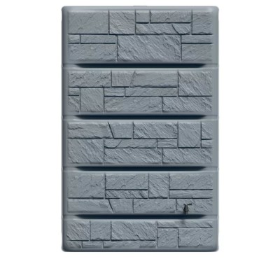 Vihmaveepaak Prosperplast Arves Wall Stone, 400L, Antratsiithall - Vihmaveepaagid