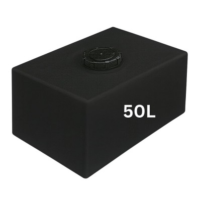 Joogivee mahuti HydroMoby SMALL S11, horisontaalne 50 L (must) - HydroMoby