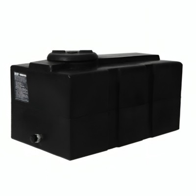 Joogivee mahuti MAVIL, horisontaalne Loft 200 L (must) - Joogivee mahutid