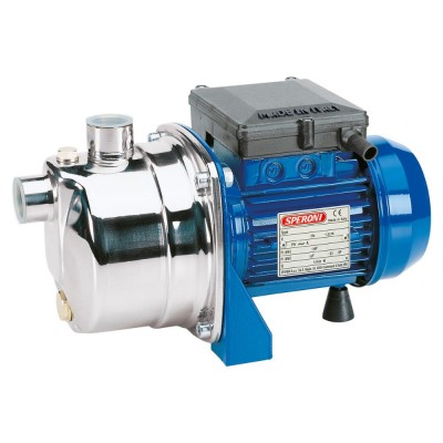 Iseimev veepump Speroni CAM 80 – võimsus 600 W, tõstekõrgus 38 m, voolukiirus 50 l/min, roostevaba teras - Tsentrifugaalpump
