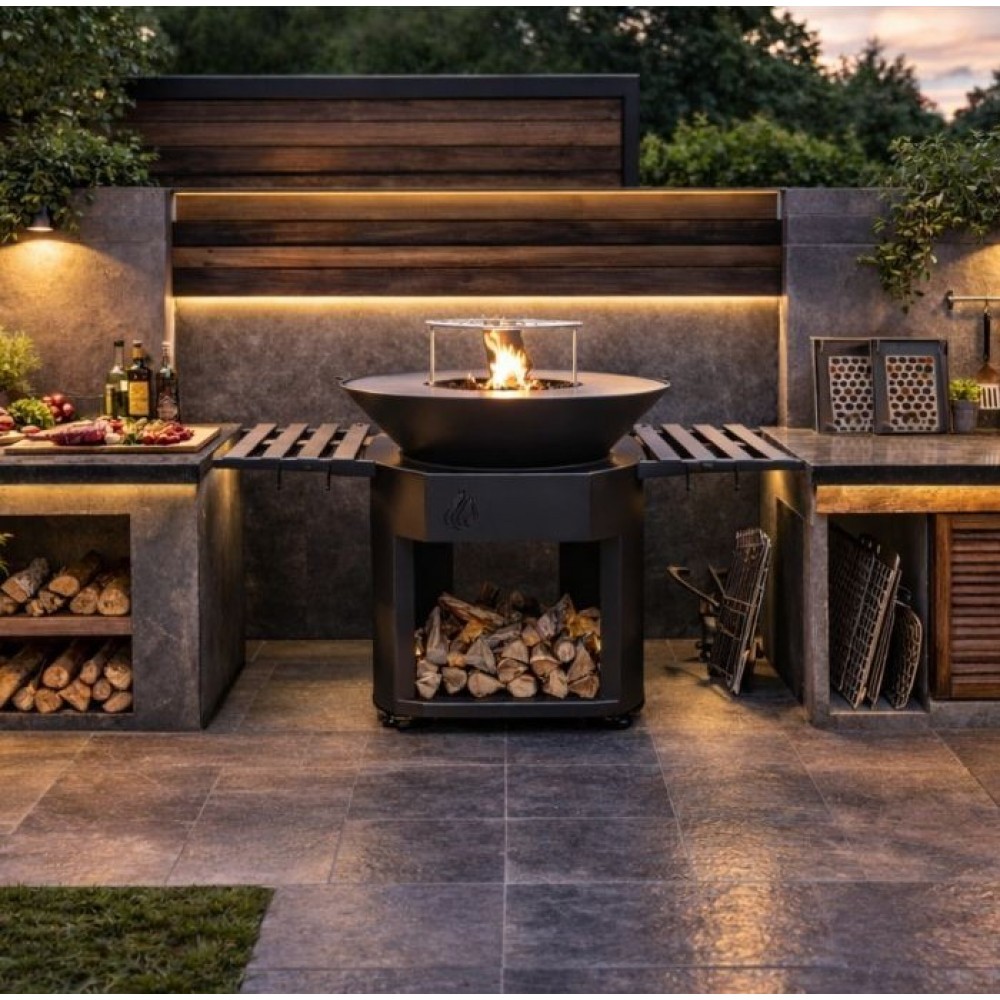 Terasest söegrill Balkan Energy ROUND 920 | Grill |  |