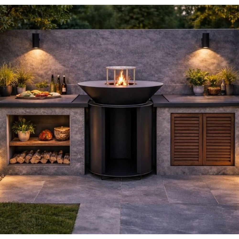 Terasest söegrill Balkan Energy ROUND 750 | Grill |  |