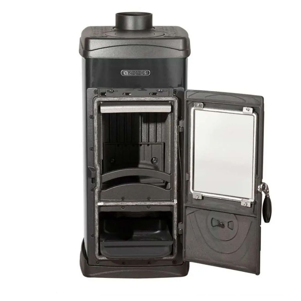 Itaalia malm kaminpliit / puupliit La Nordica Super Junior, must, 5.7kW | Puuküttega pliidid |  |