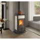 Itaalia kaminpliit / puupliit La Nordica Gemma, valge, 6.5kW | Kaminpliidid / Puupliidid |  |