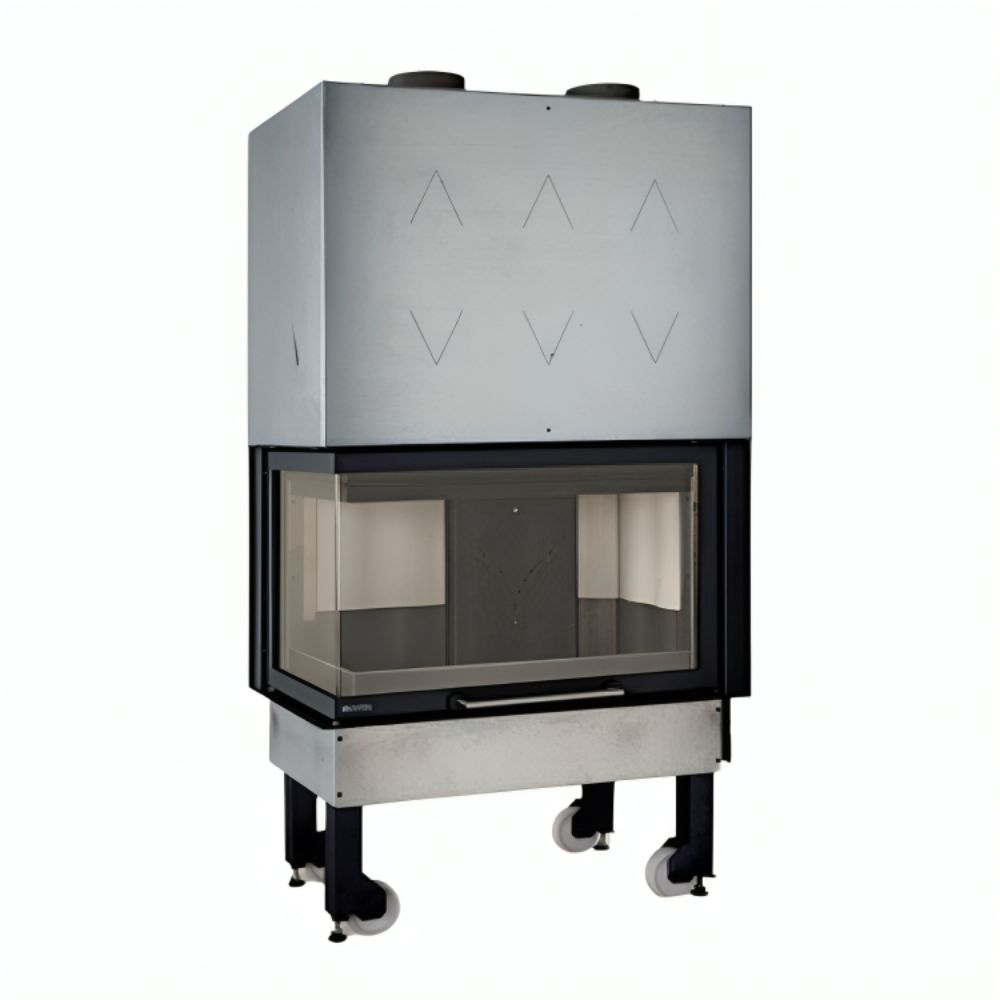 Itaalia malm kaminasüdamik La Nordica Monoblocco 800 Angolo vasakule, 10.0kW | Kaminasüdamik | Kaminad |