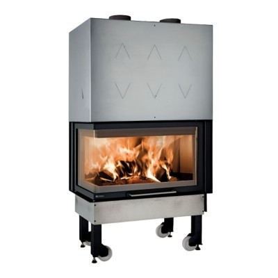 Itaalia malm kaminasüdamik La Nordica Monoblocco 800 Angolo vasakule, 10.0kW - La Nordica