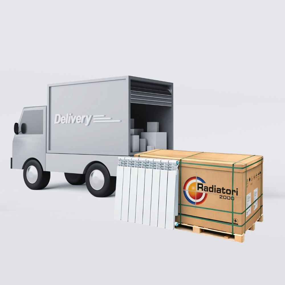 Alumiiniumradiaatorite komplekt Helyos Evo H500, 8 tk x 10 sektsiooni sektsiooni kohta | Alumiinium radiaatorid | Radiaatorid |