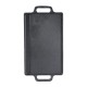 Kahepoolne malm grillplaat, 33x20 cm | Malmplaat |  |