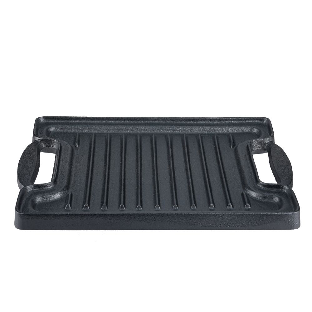 Kahepoolne malm grillplaat, 36x25 cm | Malmplaat |  |