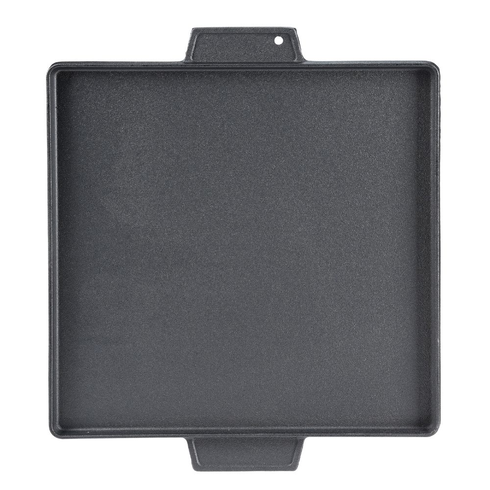 Kahepoolne malm grillplaat, 38x38 cm | Malmplaat |  |