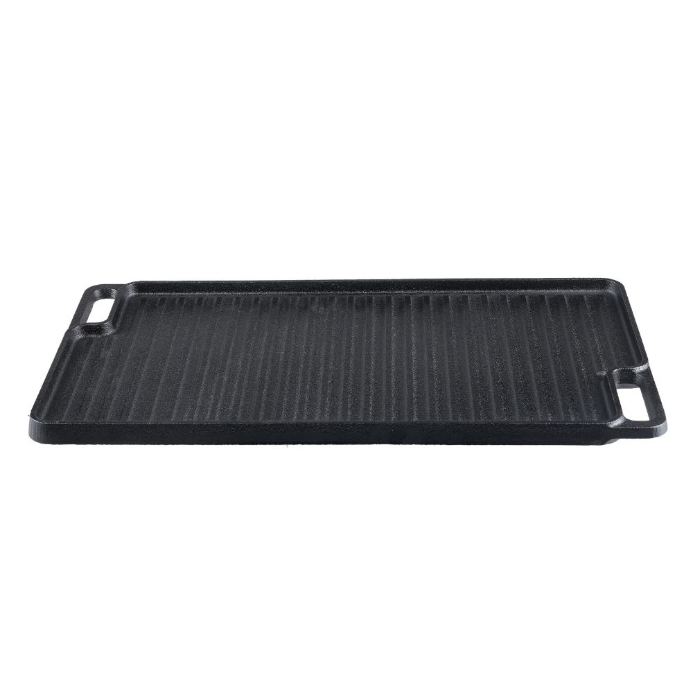 Kahepoolne malm grillplaat, 46x26 cm | Malmplaat |  |