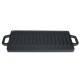 Kahepoolne malm grillplaat, 33x20 cm | Malmplaat |  |