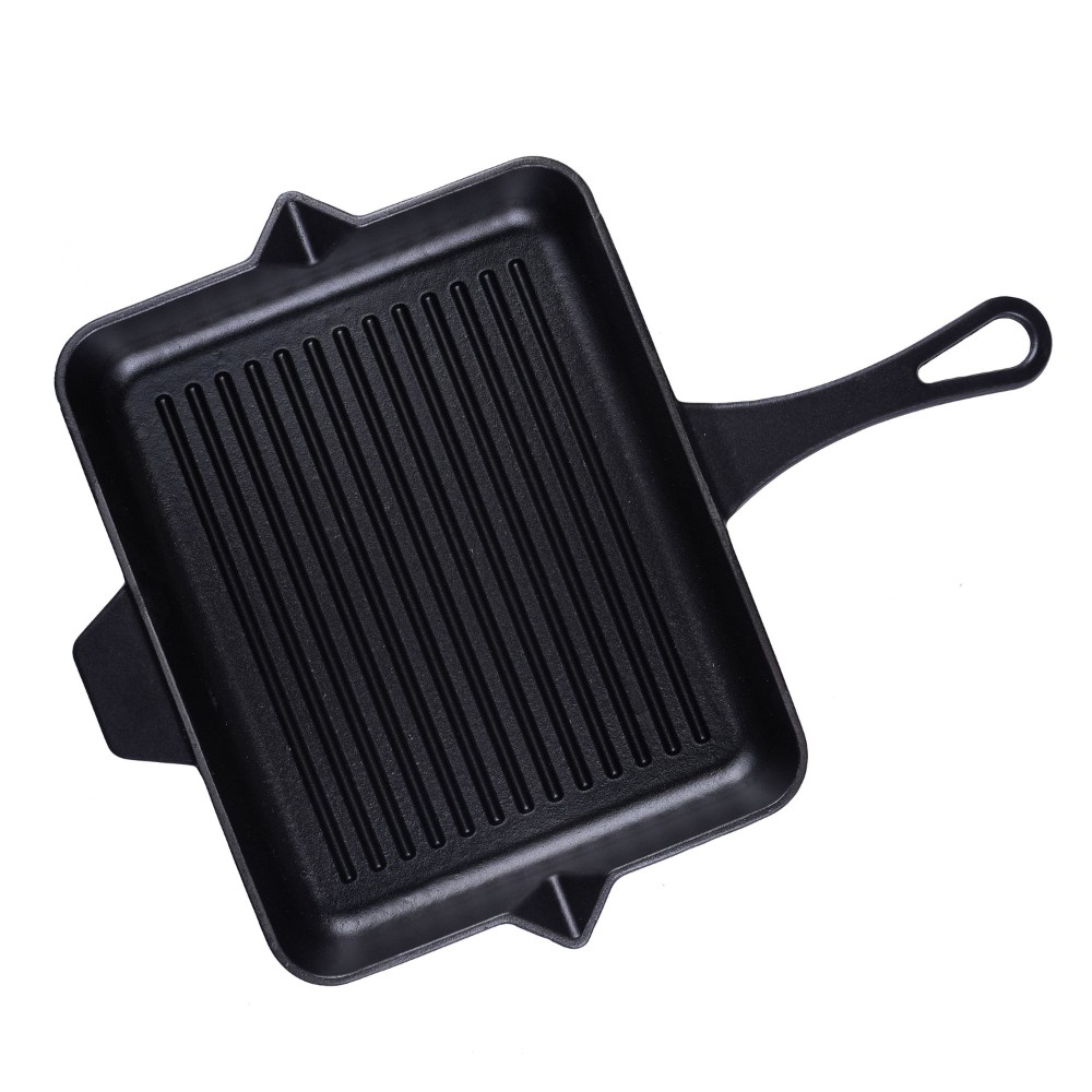 Emailitud malmist grillpann Hosse, Black Onyx, 26x32cm | Malmist grillpann | Malmpann |