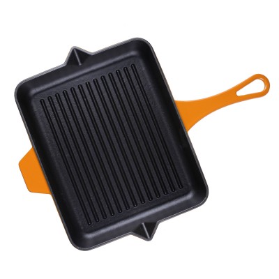 Emailitud malmist grillpann Hosse, Dijon, 26x32cm - Malmist grillpann