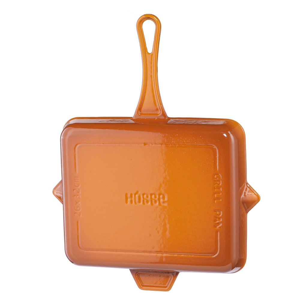 Emailitud malmist grillpann Hosse, Dijon, 26x32cm | Malmist grillpann | Malmpann |