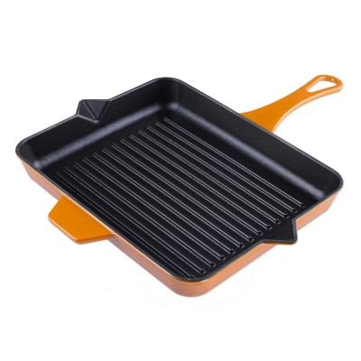 Emailitud malmist grillpann Hosse, Dijon, 26x32cm - Malmist grillpann