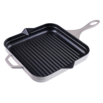 Emailitud malmist grillpann Hosse, Ivory, 28x28cm - Malmist grillpann