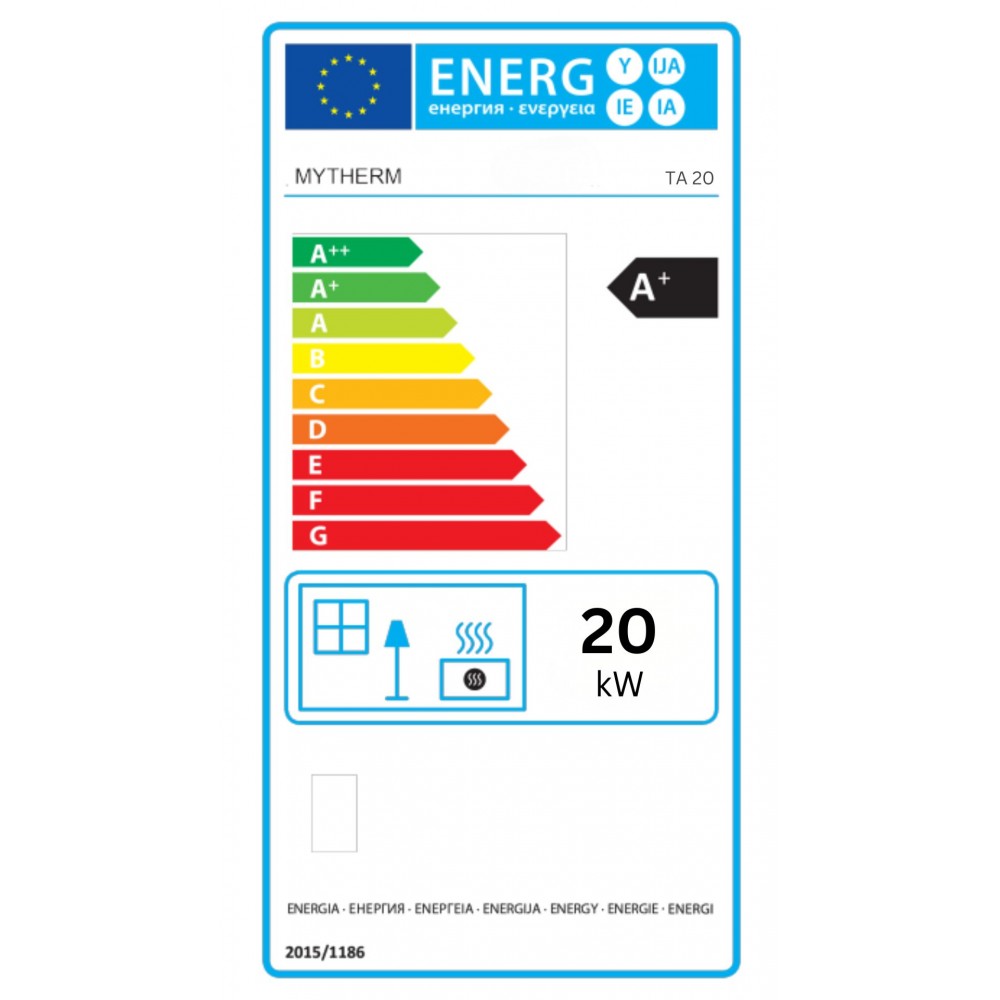 Pelletikamin Mytherm Angela TA 20 beež, 20kW | Pelletikaminad |  |