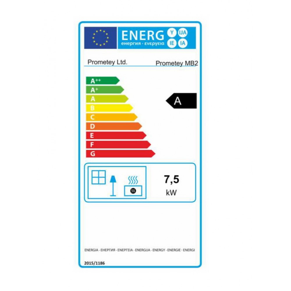 Kaminpliit / puupliit Prometey “Metal top 2”, 7.5kW | Kaminpliidid / Puupliidid |  |
