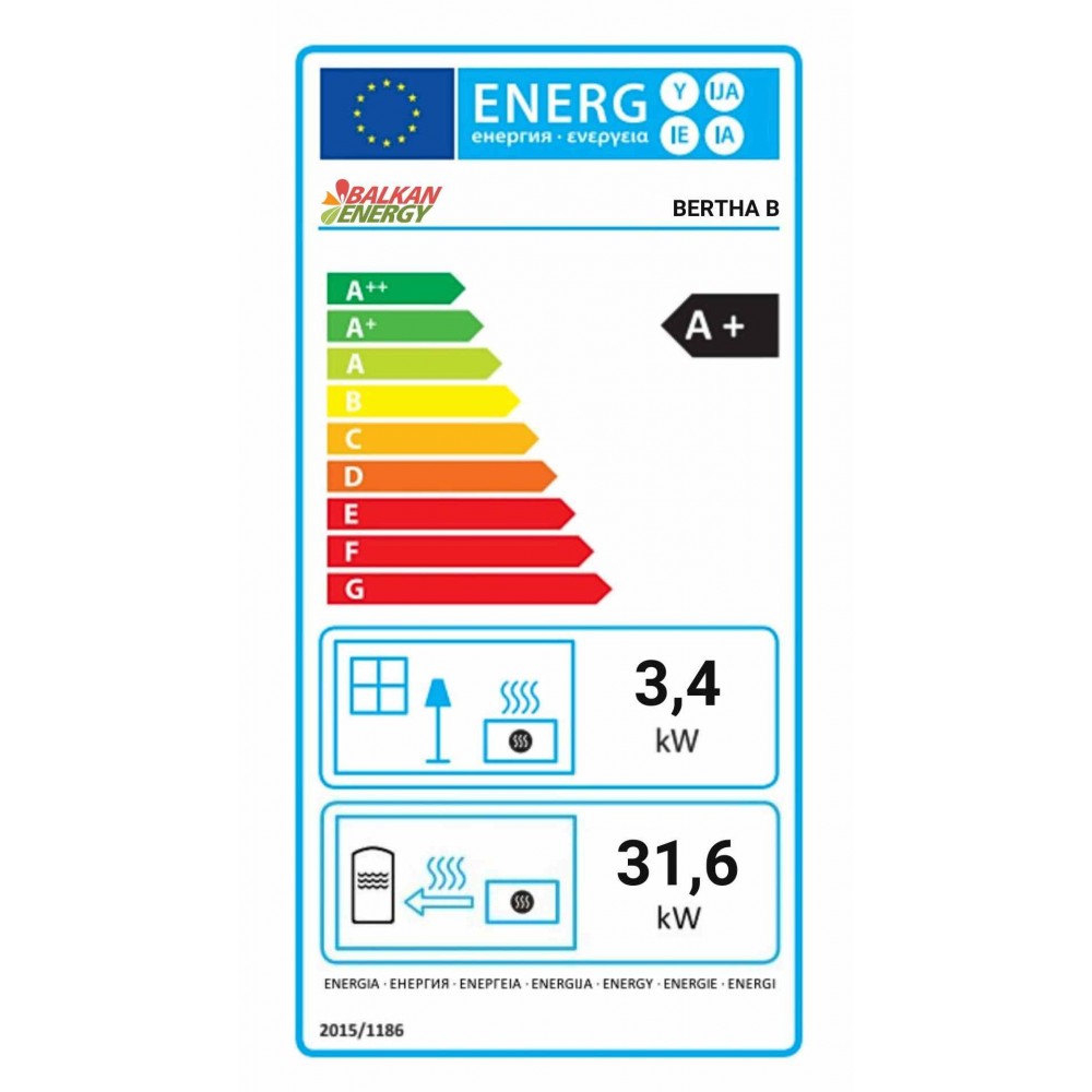 Pelletikatel Balkan Energy Bertha B, 35 kW | Pelletikatlad | Pelleti |