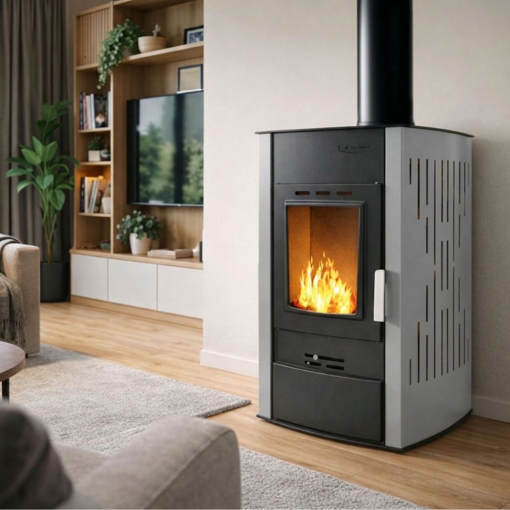 Veesärgiga kamin Velmora Fire ATS HYDRO hall, 25kW | Veesärgiga kaminad | Kaminpliidid / Puupliidid |