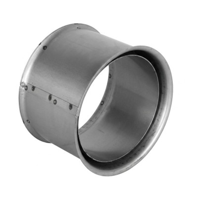 Kahekordne suitsutoru rosett PARKANEX, Teras, 115mm, Ø130, paksus 2 mm - Korstnad