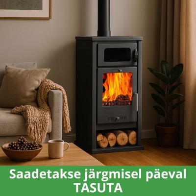 Kaminpliit / puupliit ja ahi Balkan Energy Troy, 7.8kW - Kaminpliidid / Puupliidid