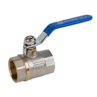 Lõppventiil kuulfööniga, naine-naine, Hydro– Messing – 0470003 – Suurus (tolli): 1" - Hydro